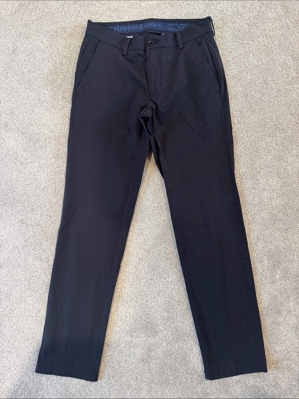 Vineyard Vines Black Performance Pants